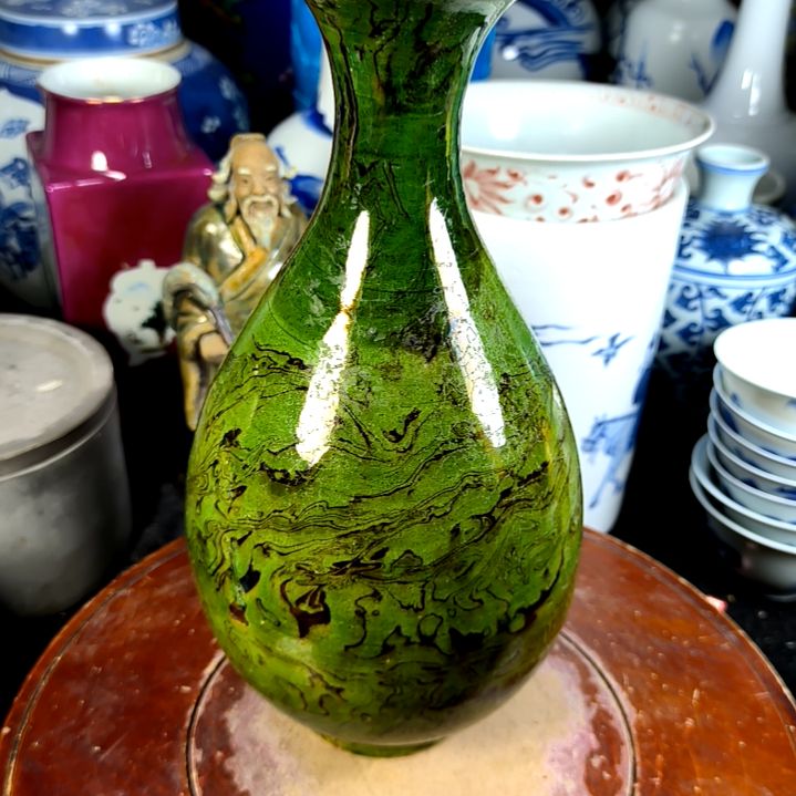摆件港*全手工制作的瓷器