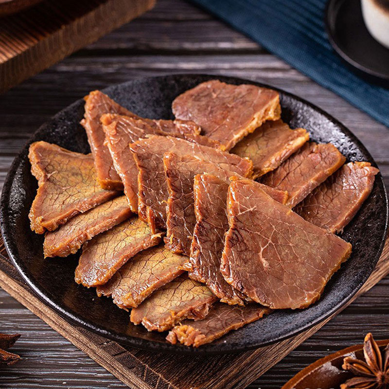 内蒙古五香酱牛肉真空包装开袋即食卤味浓郁熟食带料包++