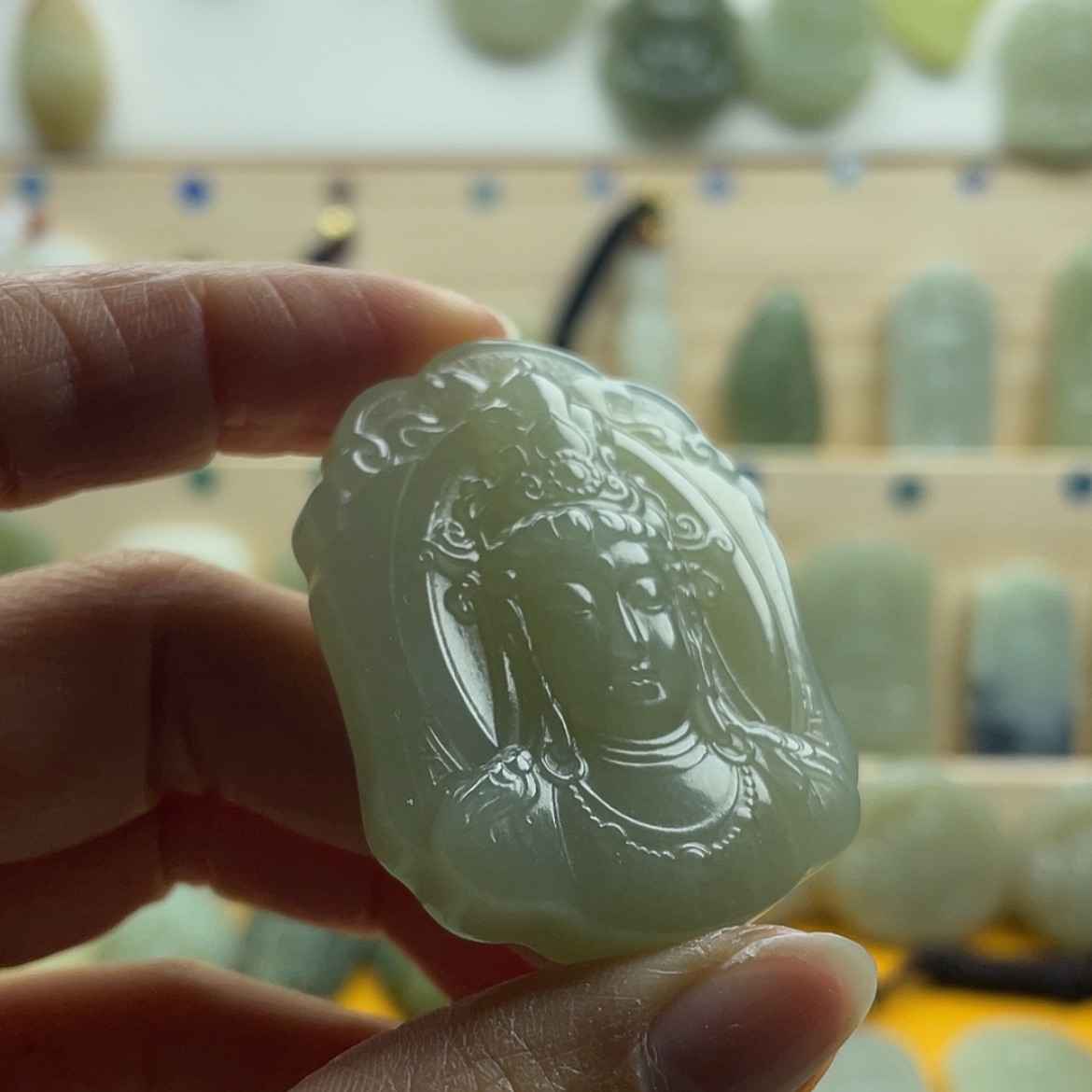 【闪购商品】观音头吊坠