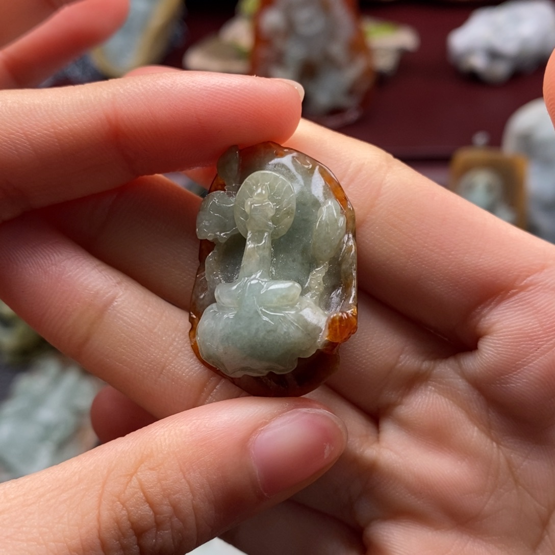 定制翡翠未镶嵌天然缅料a货翡翠