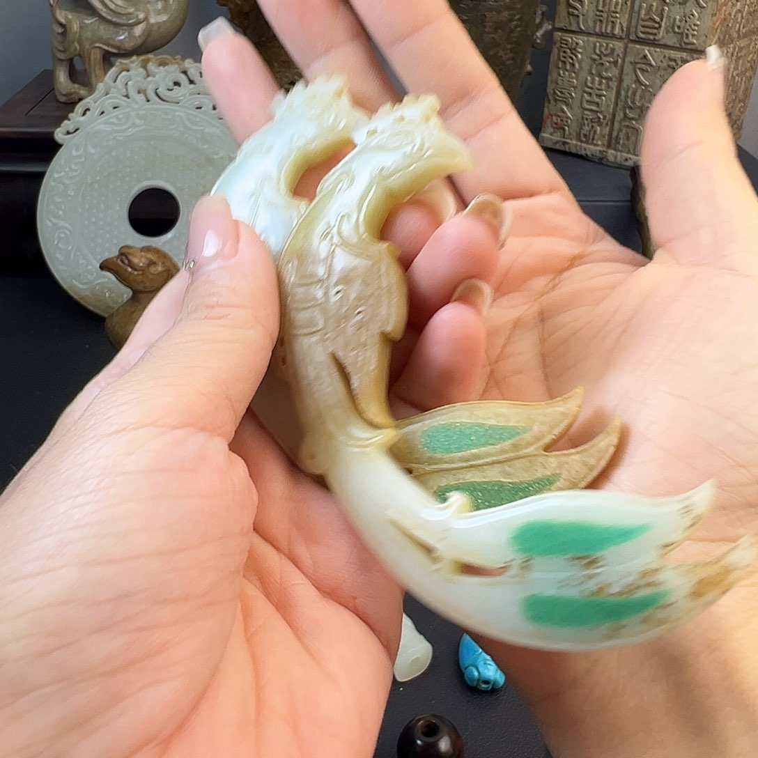 和田玉未镶嵌挂件用****6