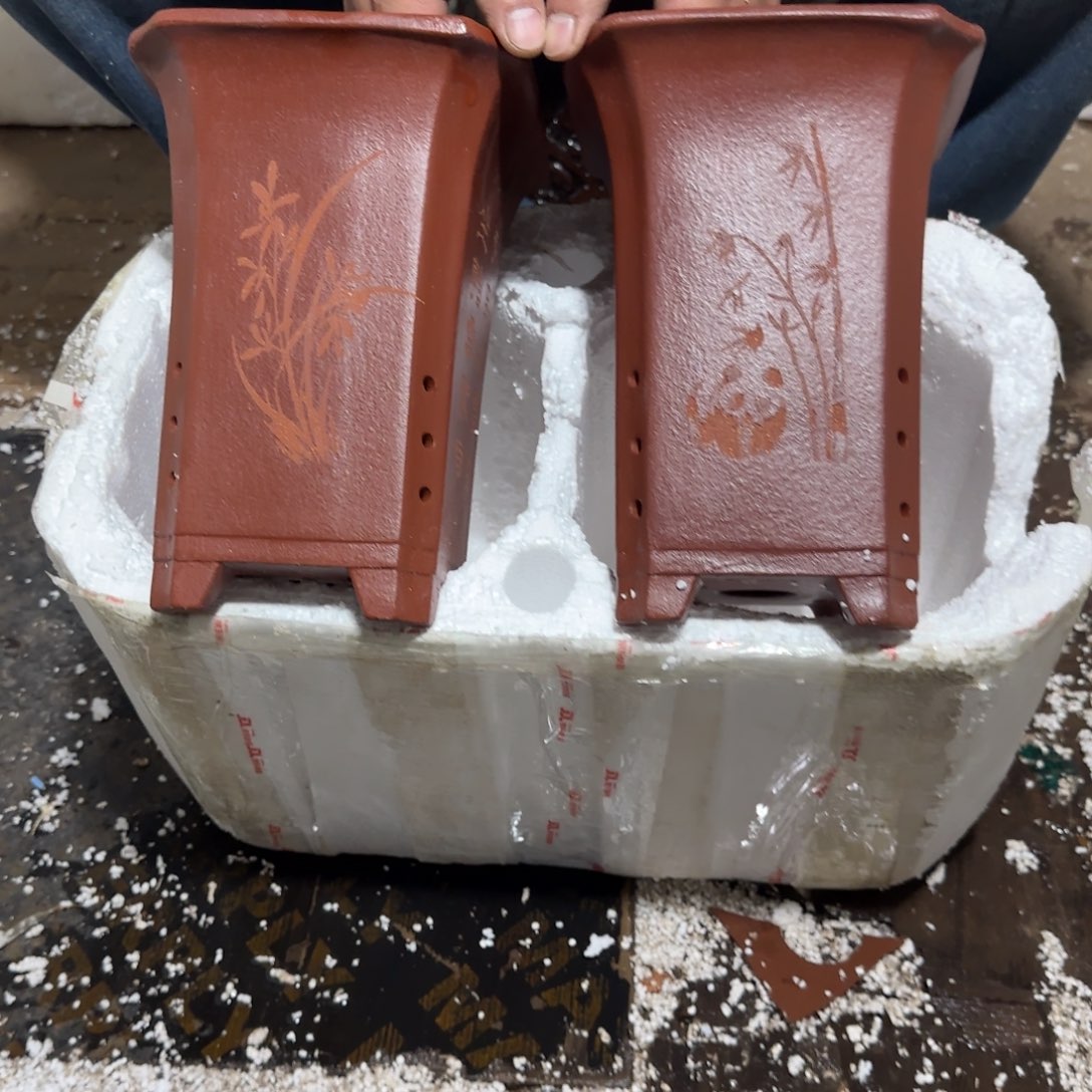 紫砂花盆口径15.20口径