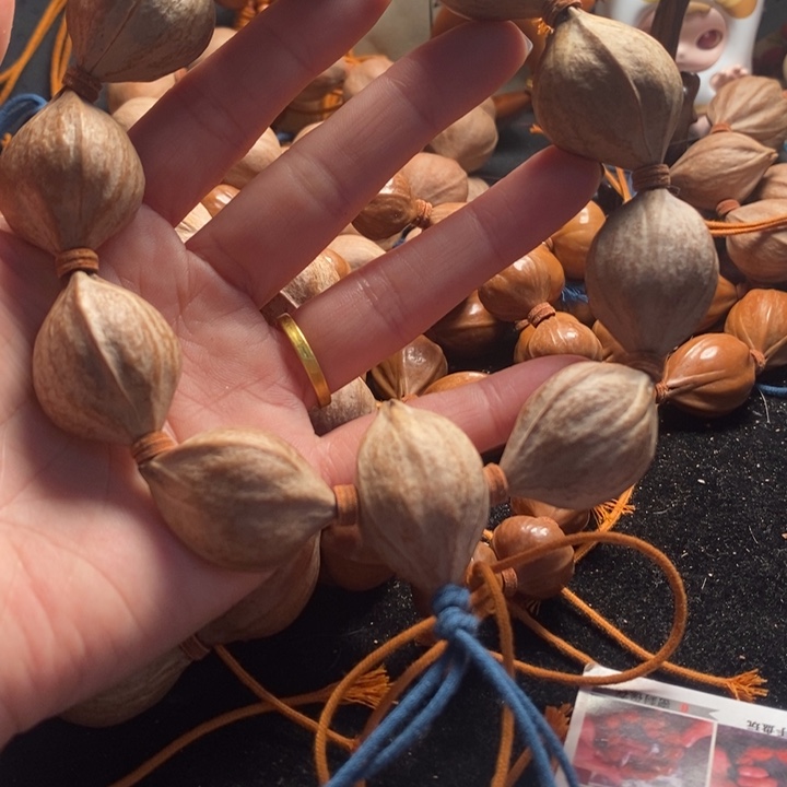 橄榄核手串/手链2.3蒜头原皮