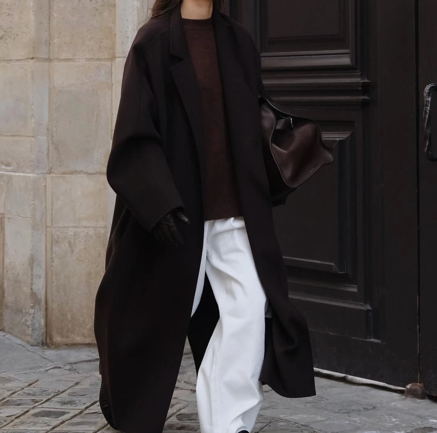 大地小花（239-329）秋冬气质小众韩系极简百搭通勤高端女装