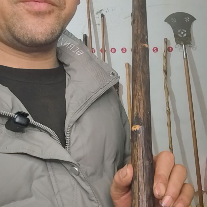 地***豪黑铁藤鞭杆武术棍