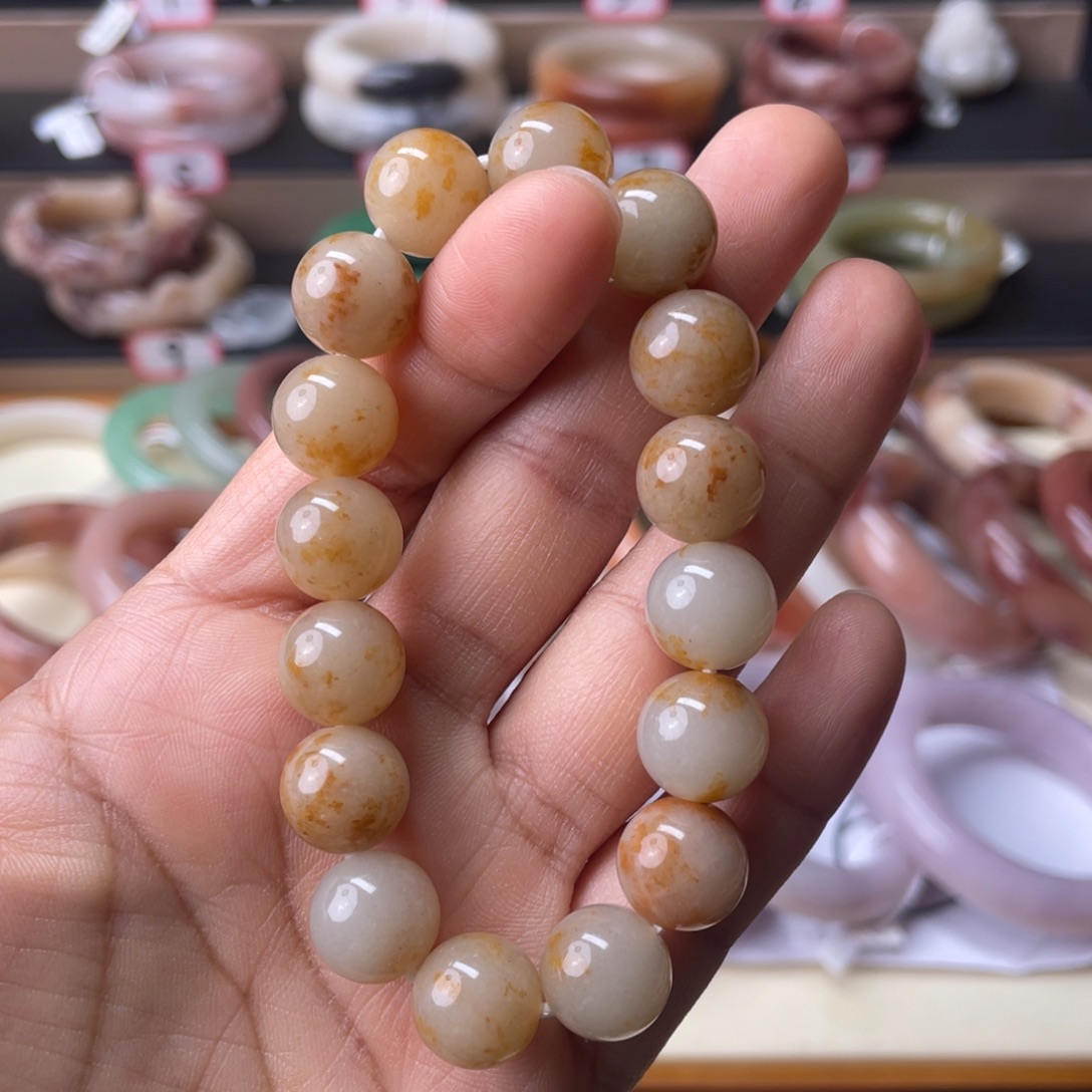 石英质玉未镶嵌手镯