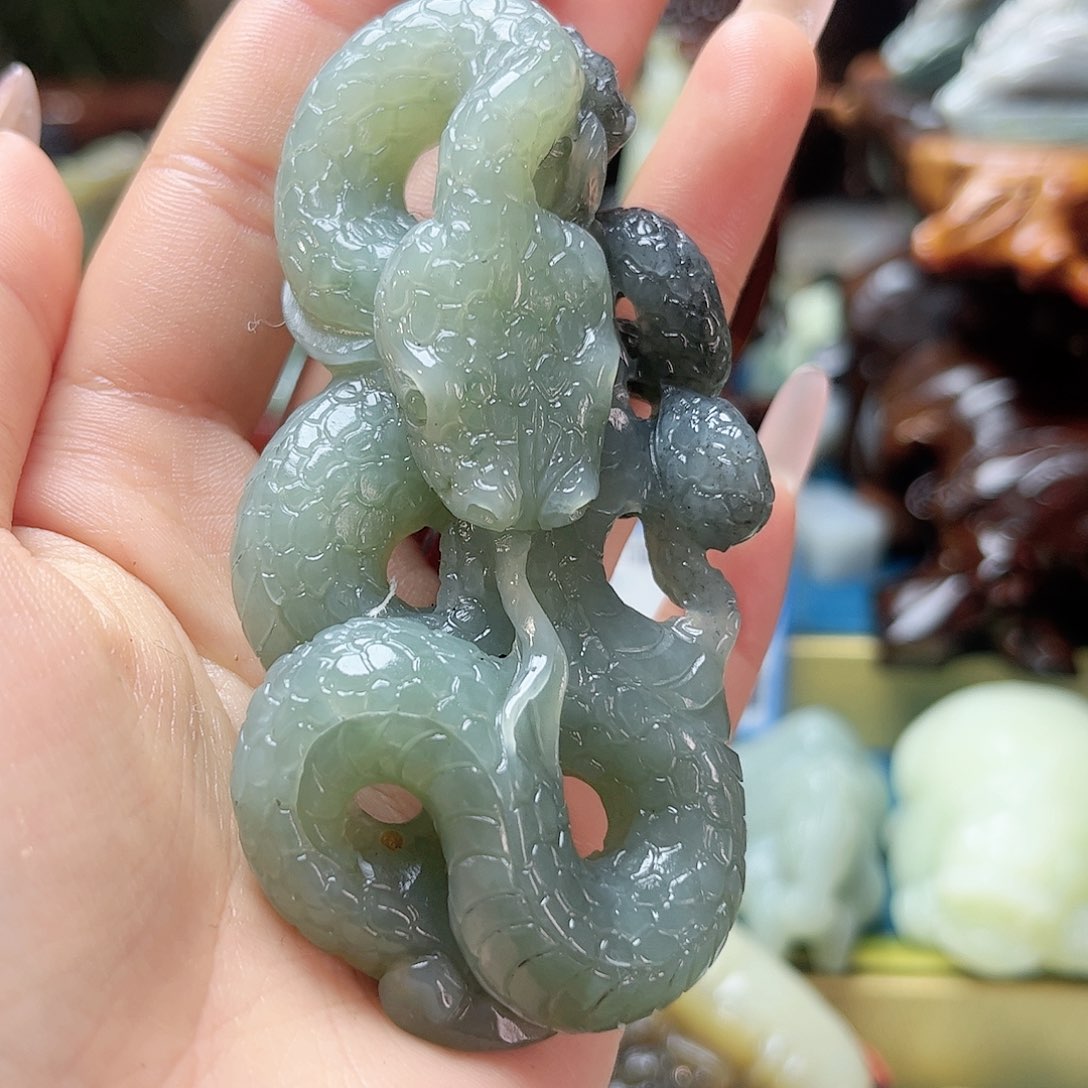 和田玉挂件未镶嵌