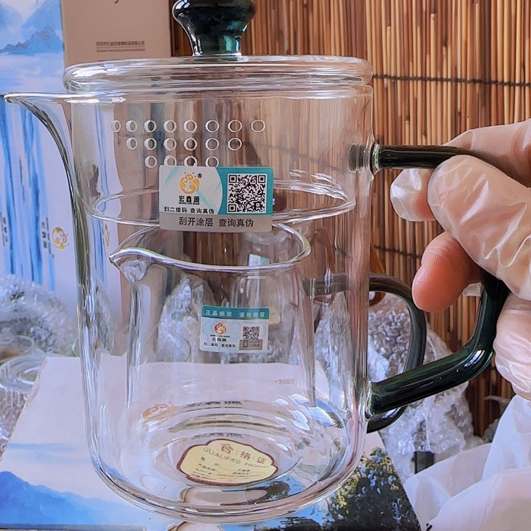 高硼硅玻璃茶水分离款A01