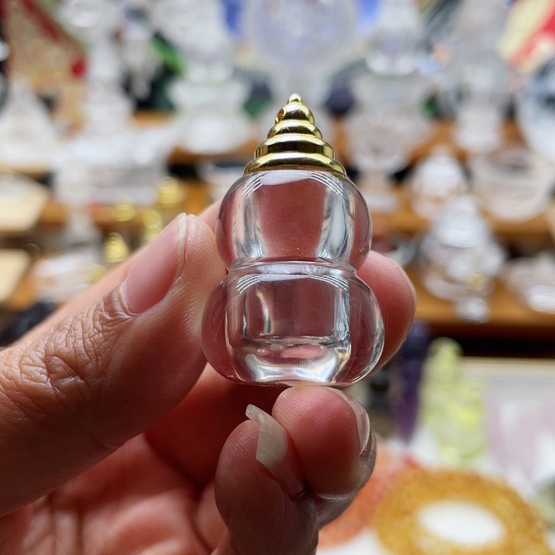 水晶颈饰未镶嵌采**子吊坠