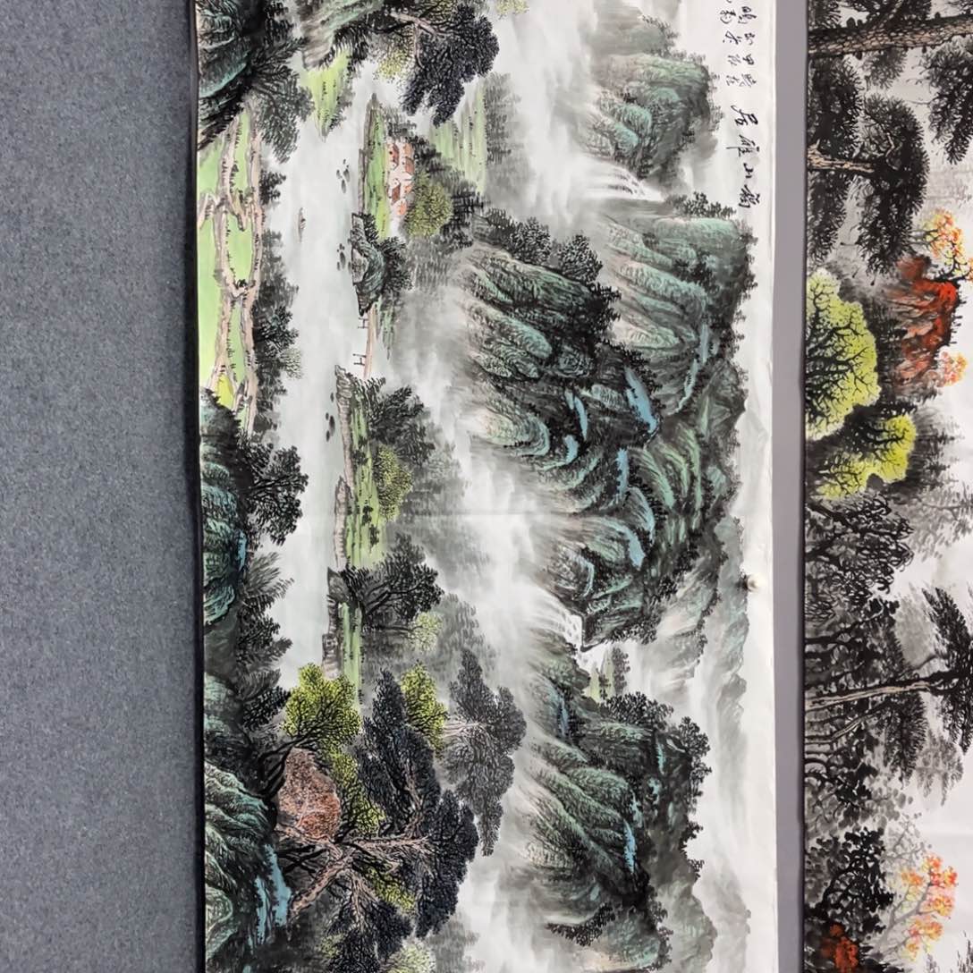 国画猫**许我们都是好朋友