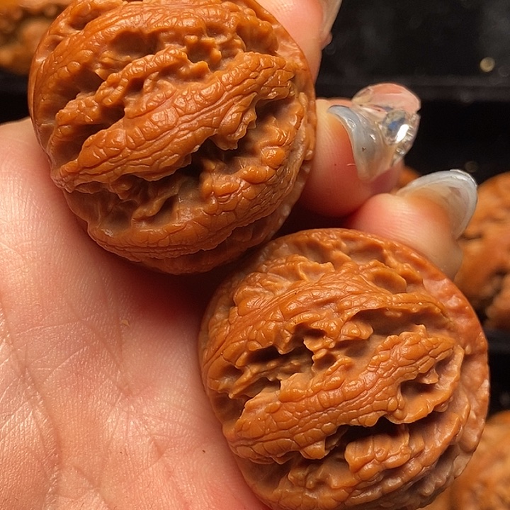 文玩核桃吊坠秦岭山脉核桃