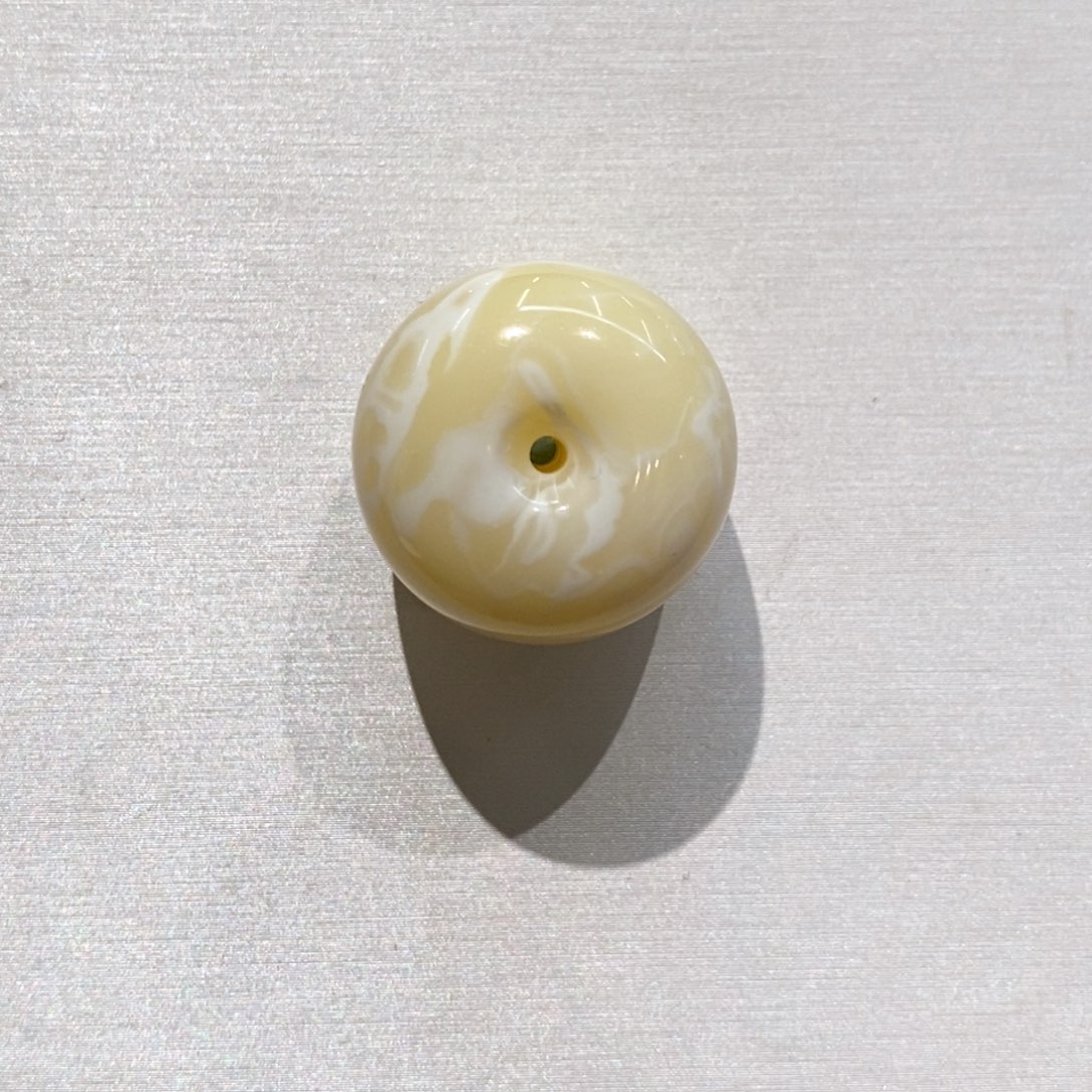 蜜蜡未镶嵌吊坠(不含链)蜜蜡白蜡墩子平安扣吊坠