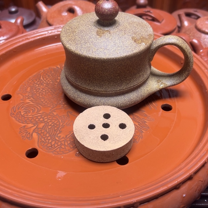 紫砂茶壶咕***叫宜兴原矿段泥