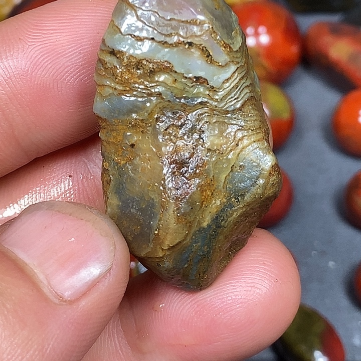 未镶嵌南红玛瑙挂件