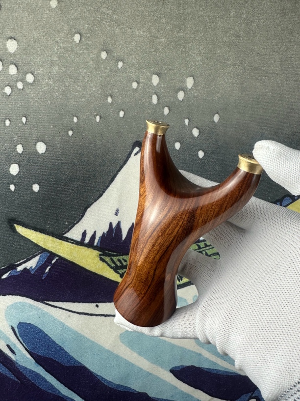 快压实木非洲沙漠铁不掉毛弹弓飞虎扁皮精准户外射击免绑手工实战