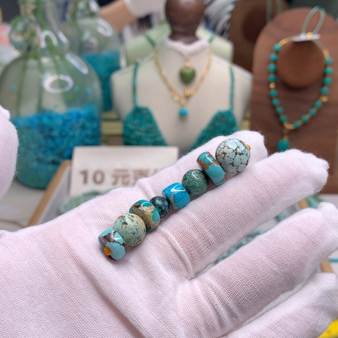 绿松石未镶嵌配饰