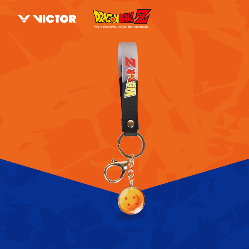 VICTOR威克多胜利挂件龙珠Z正版系列周边钥匙扣羽毛球羽毛球玩偶