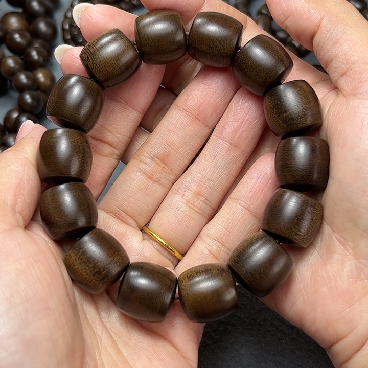 手串沉香木越南芽庄白棋