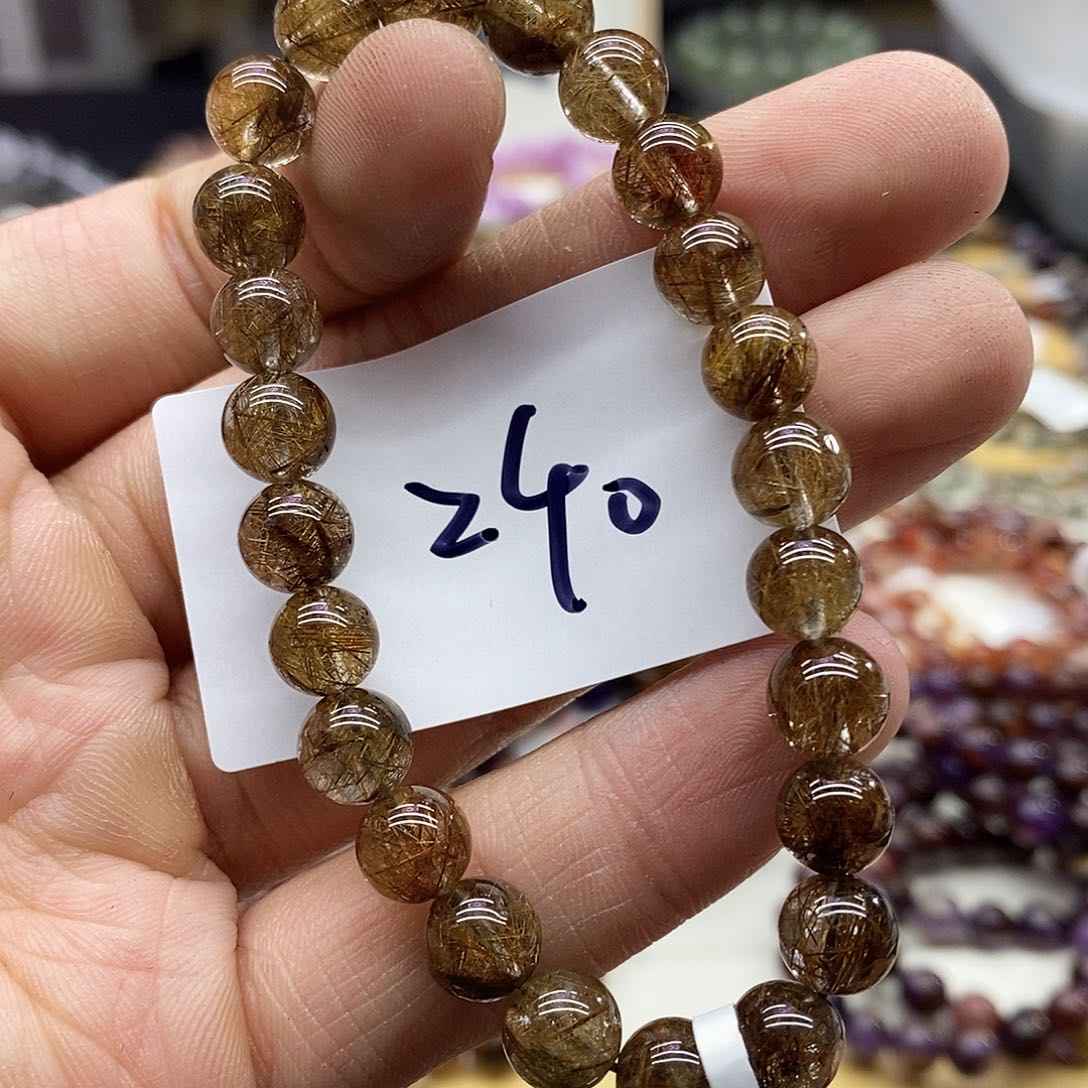 水晶手链未镶嵌天然