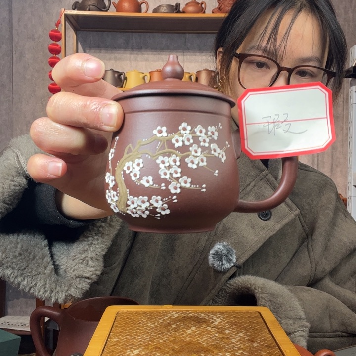 茶杯紫砂原矿紫砂杯