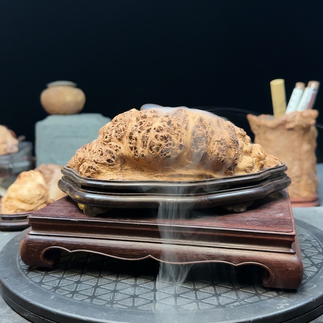 荔枝木泼*香荔枝树香炉香炉香炉