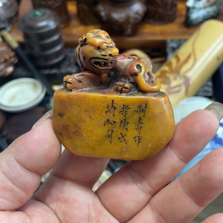 昌化石印石陶瓷艺术品的生活