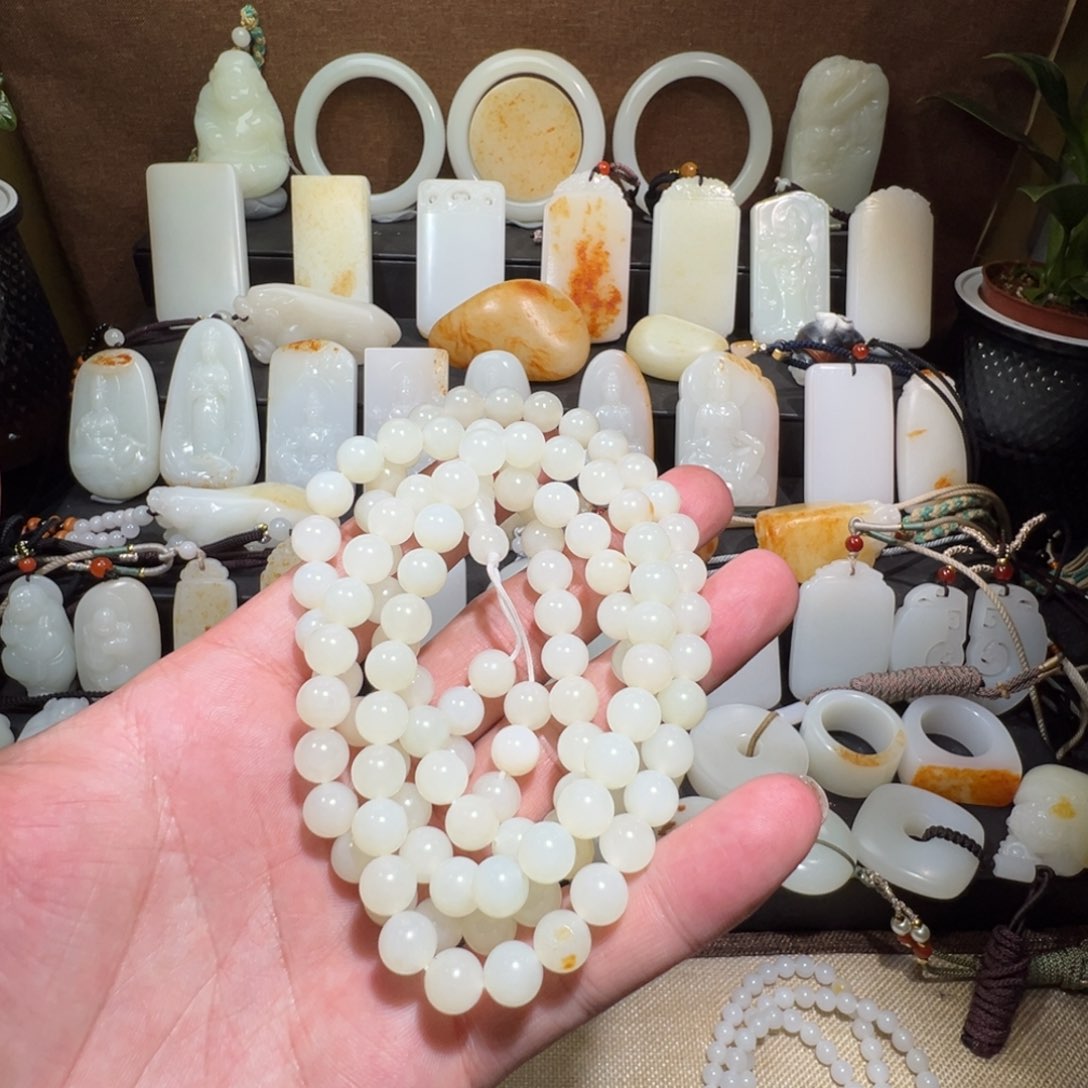 和田玉项链未镶嵌阳****原