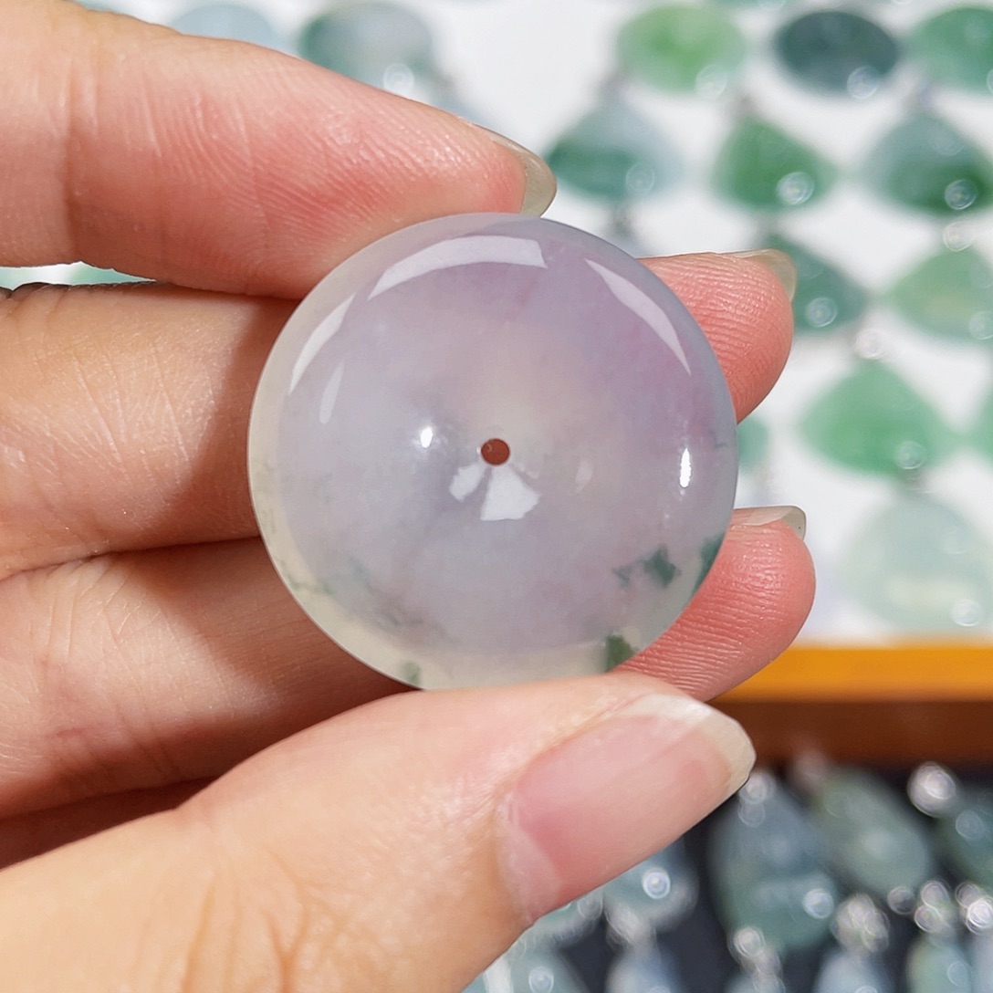 翡翠未镶嵌颈饰吊坠