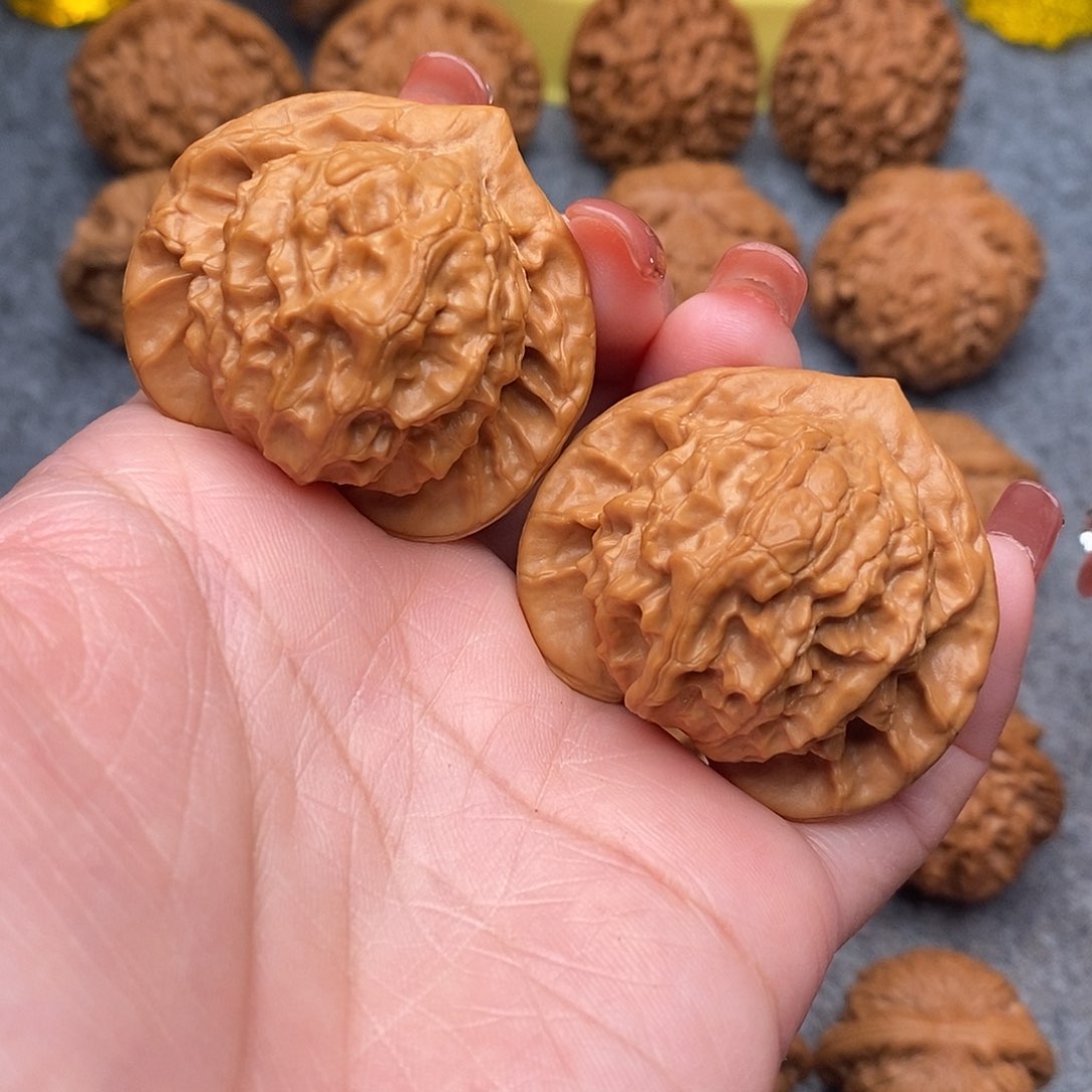 文玩核桃把件精品天花板大耳朵图图43全品