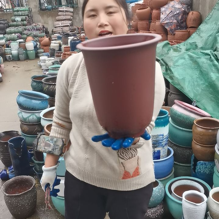 22口27高瑕疵一个盆子。。