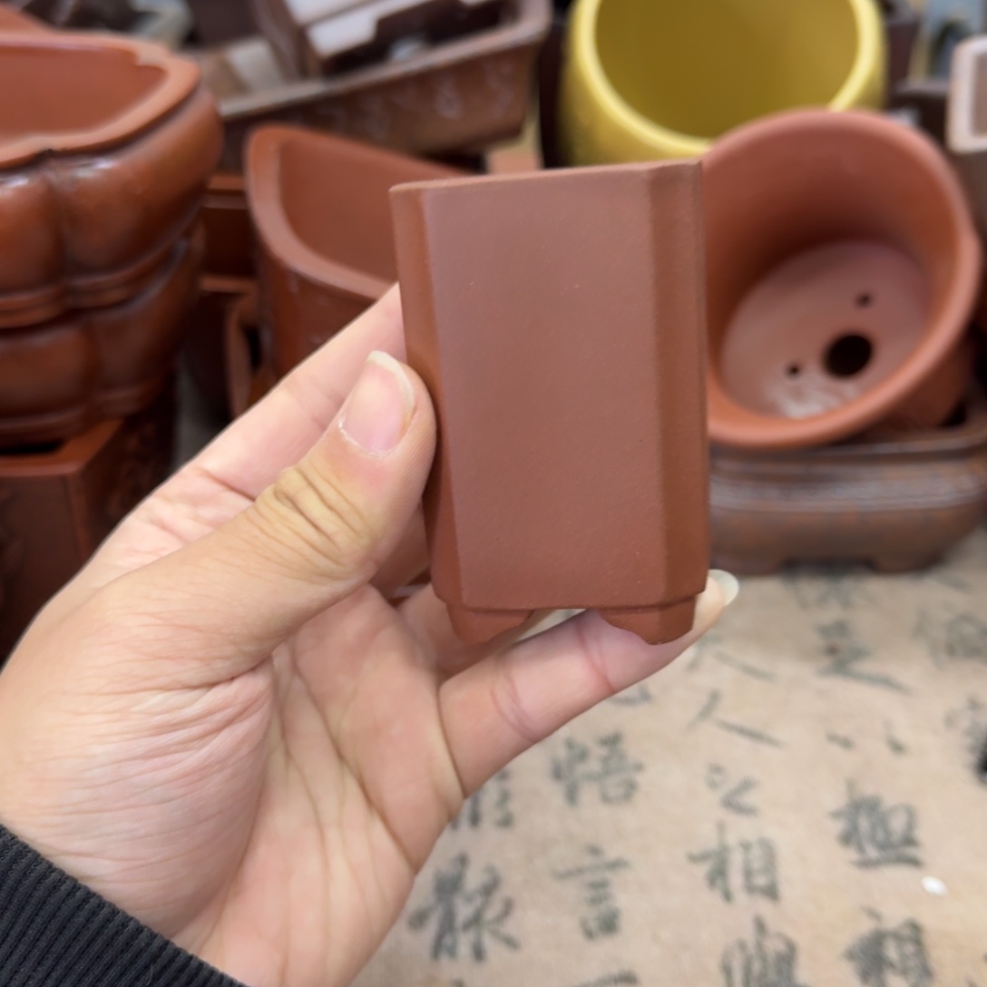 紫砂花盆宜兴紫砂正品4x6.8