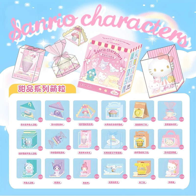 三丽鸥甜品系列萌粒HelloKitty