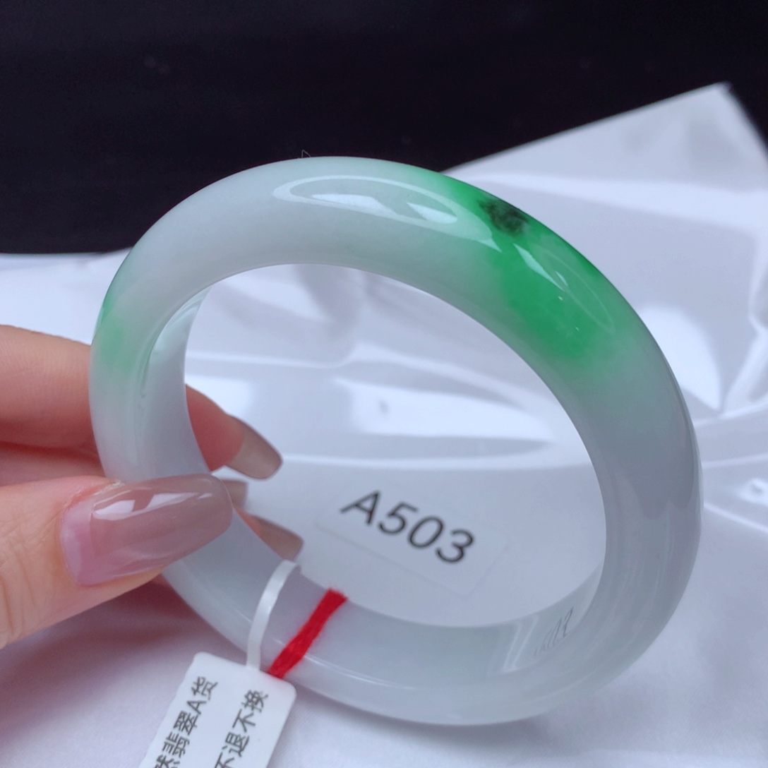 翡翠手镯未镶嵌手镯61