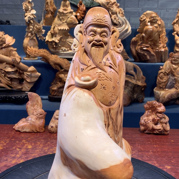 柏木（崖柏）根雕摆件