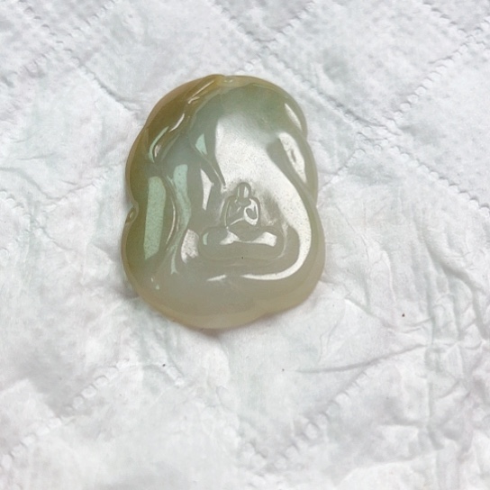 翡翠颈饰未镶嵌派*可悟道