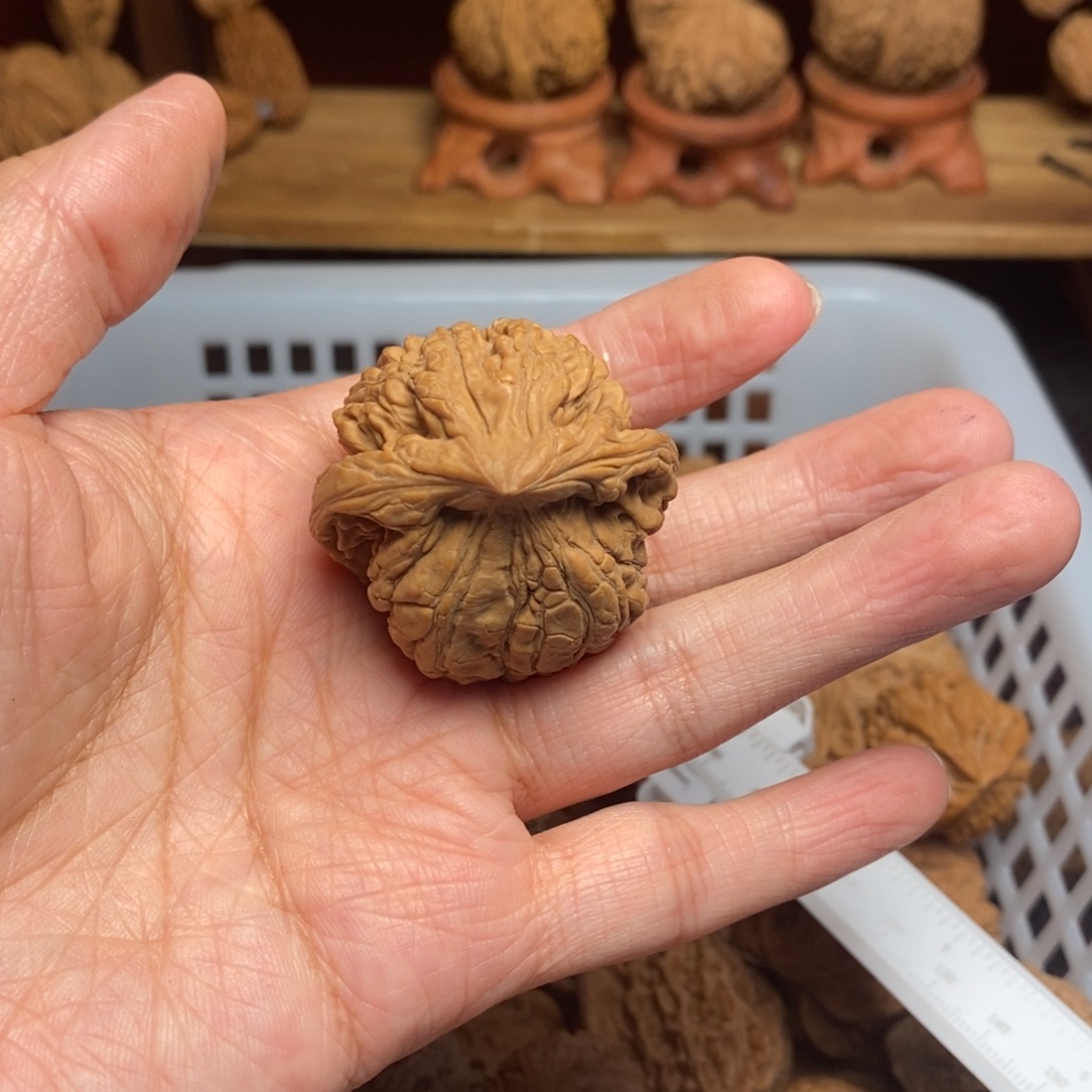 蜗***桃把件文玩核桃文玩