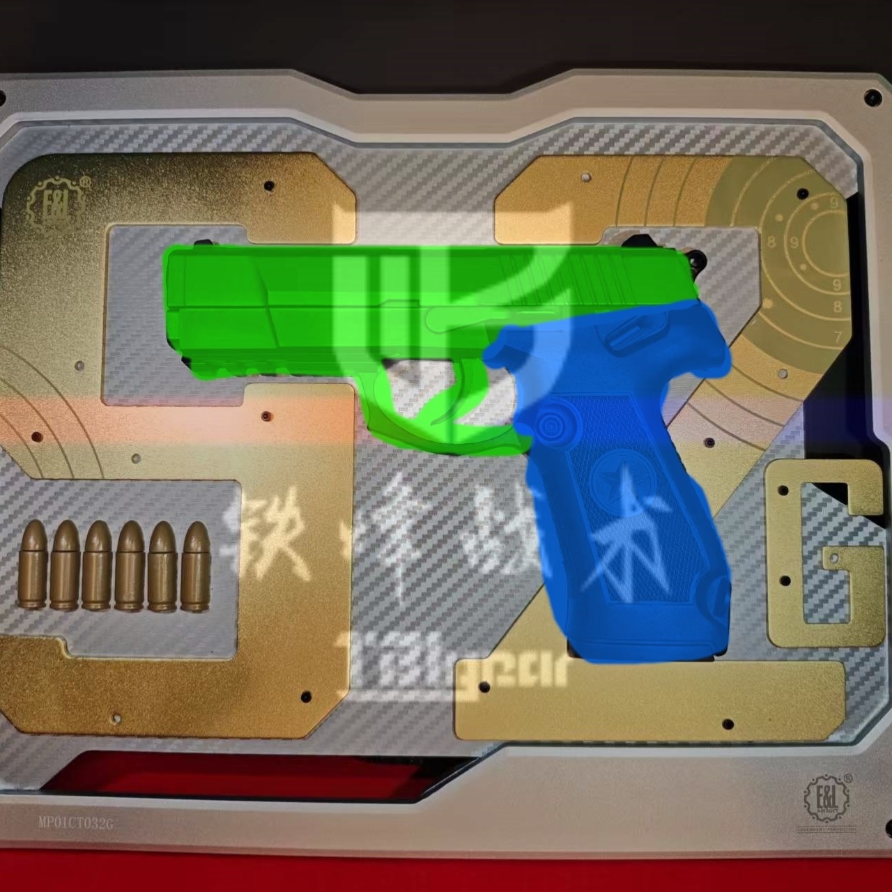 【建设工业】珠海航展周边纪念品文创产品QSZ92G黄金岁月摆件模型