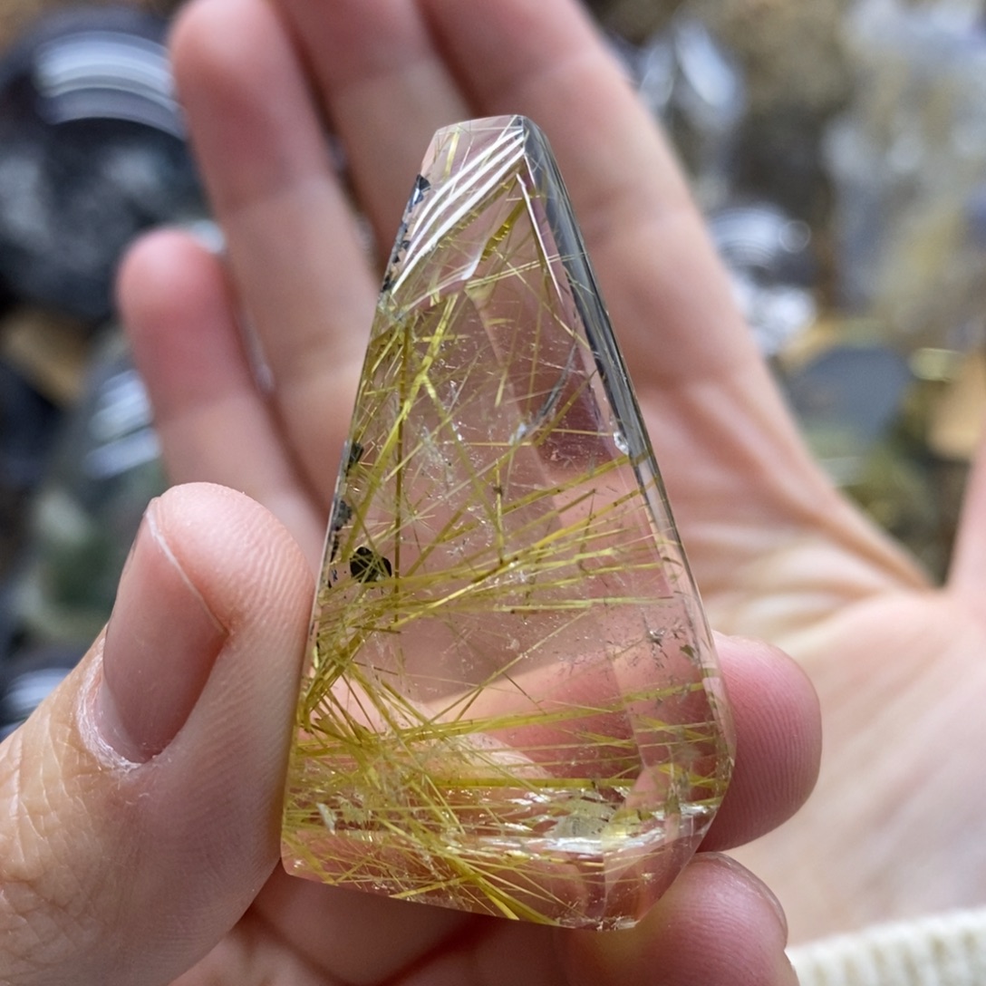 珠宝半成品水晶未镶嵌