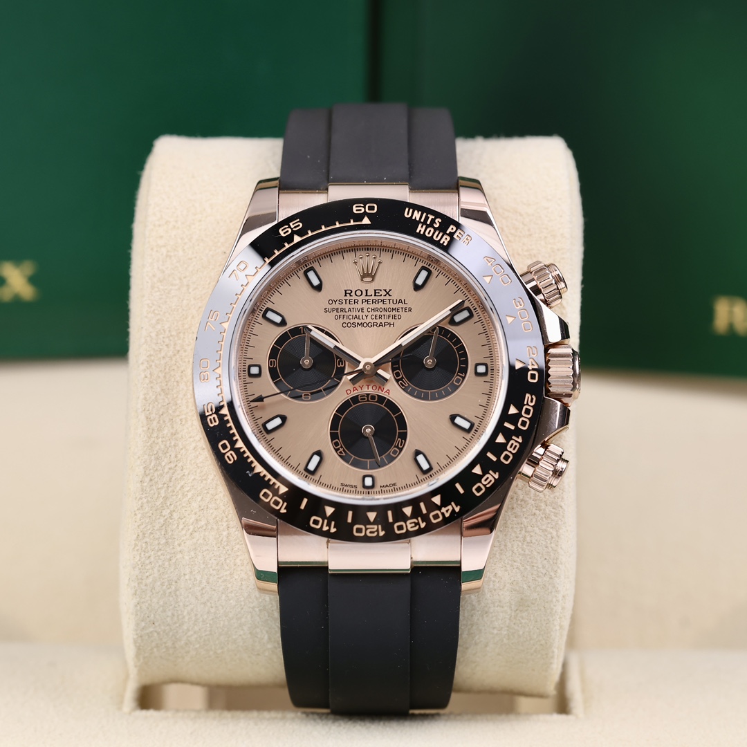 95新 Rolex/劳力士 116515 40mm 18K玫瑰金表壳 2021年2月保卡