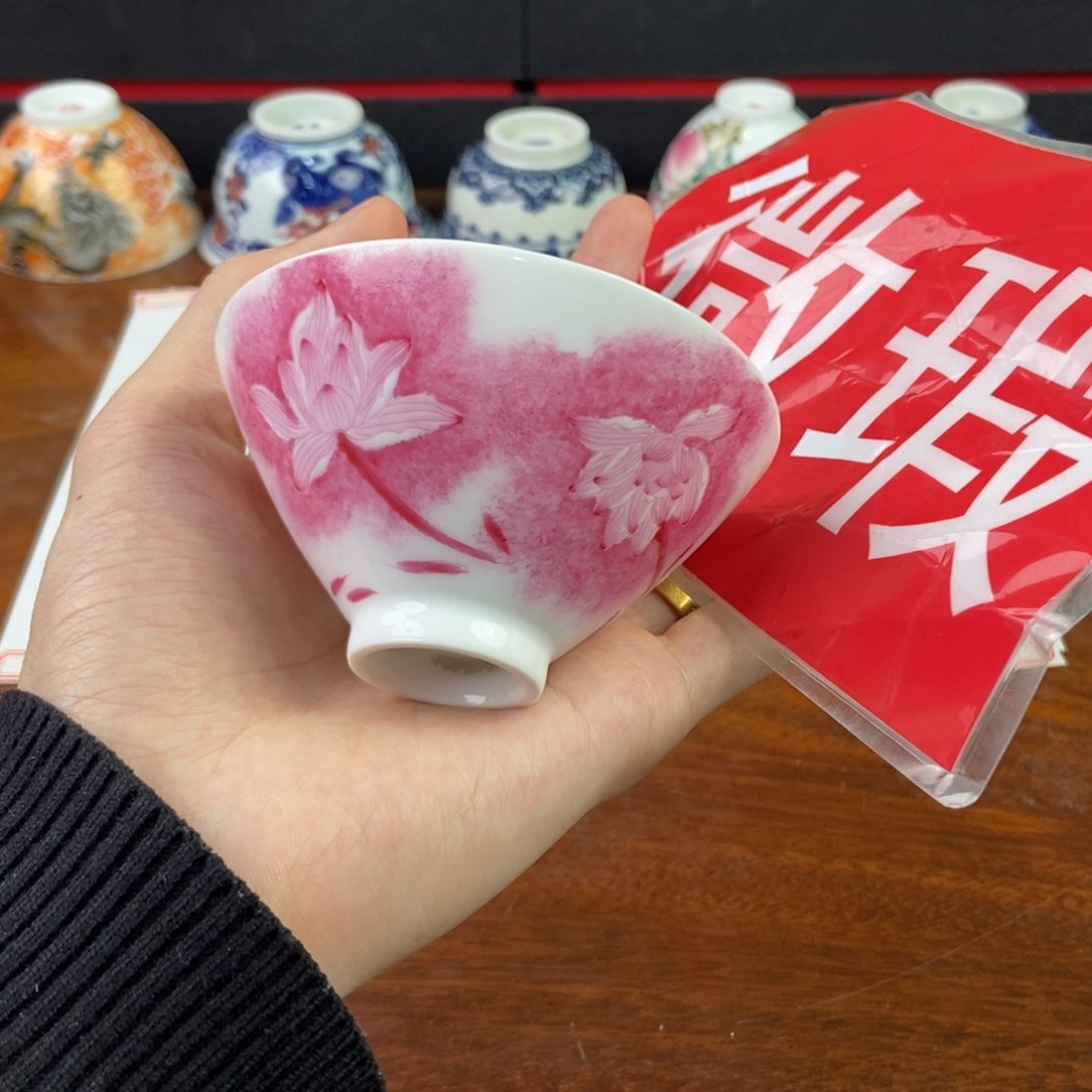 杯景德镇手绘陶瓷艺术