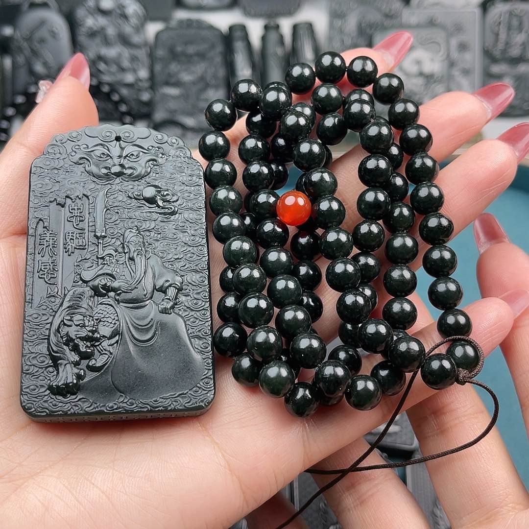 和田玉颈饰未镶嵌暮***$