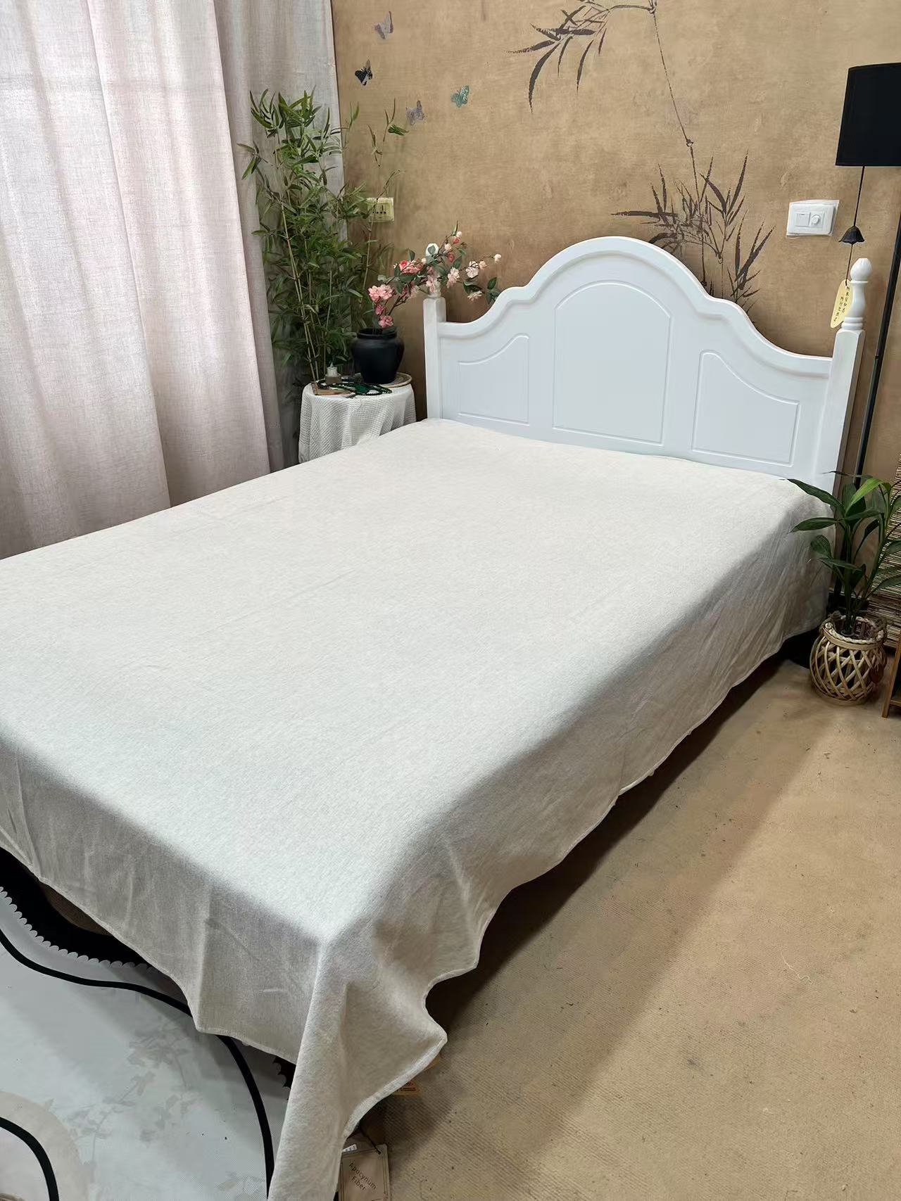 素生活 罗布麻床单200*230cm床单透气吸湿吸汗可机洗