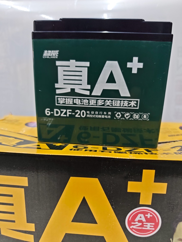 60V20AH超威真A+石墨烯电池5只装