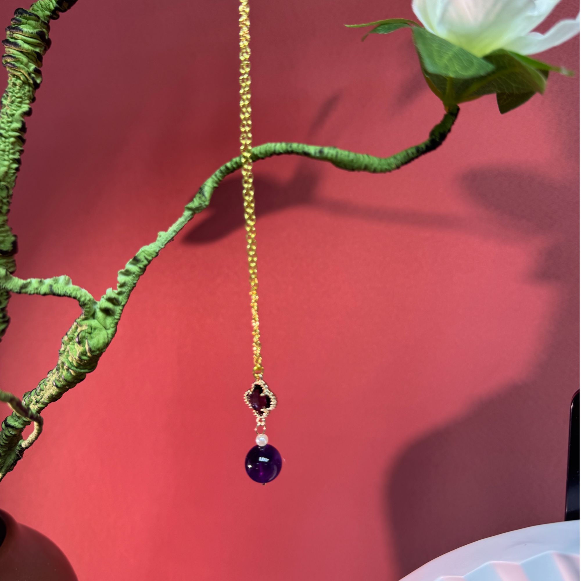 天然紫水晶吊坠（多样发其一）B33