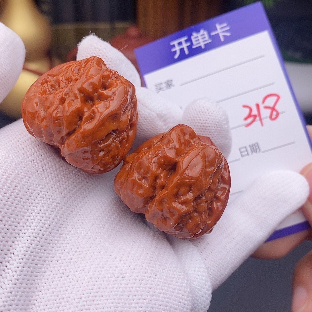把件文玩核桃34蛤蟆头318