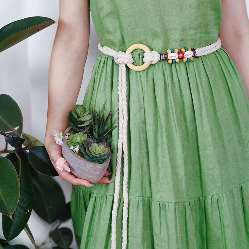 时尚百搭流苏腰绳 多功能腰带