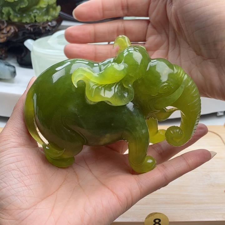 岫玉四大名玉摆件未镶嵌小*