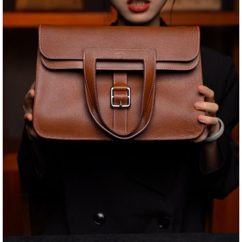 LEATHER BAG STUDIO 原创高定“哈赞”真皮包-H1295