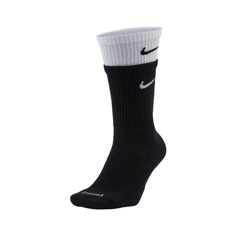 NIKE耐克中性U NK EVERYDAY PLUS CUSH CREW中筒袜DD2795-011
