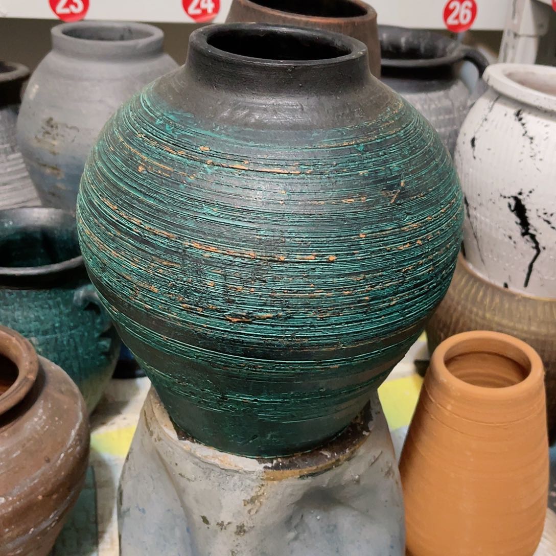 红陶无孔无孔口径9高度24